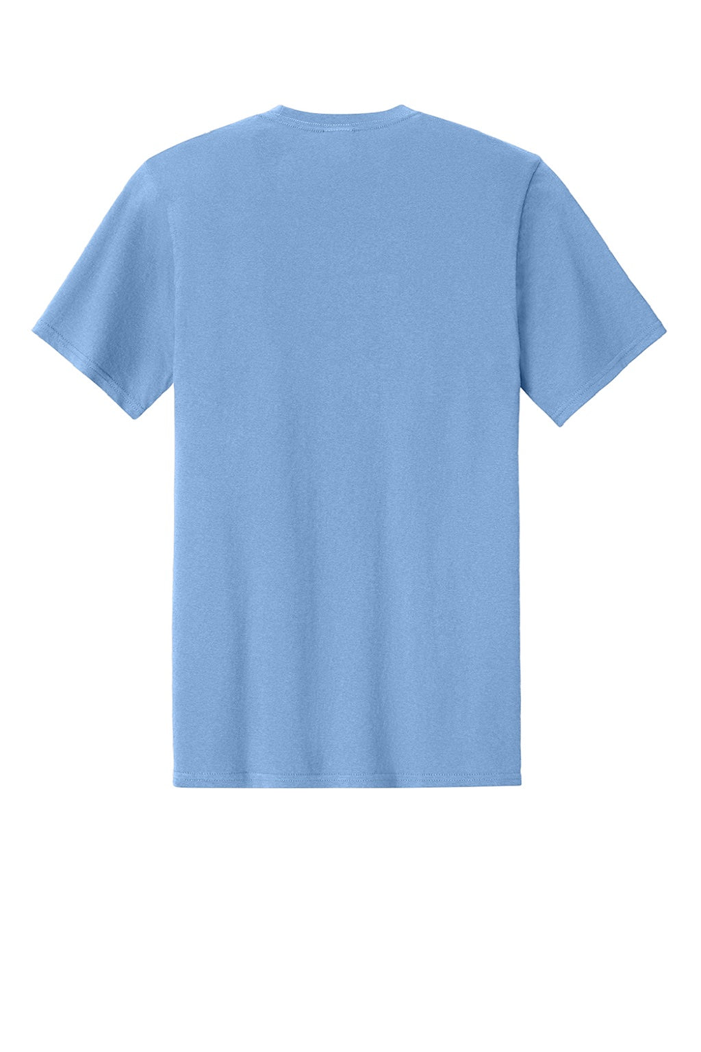 Port & Company PC43 Mens Short Sleeve Crewneck T-Shirt Carolina Blue Flat Back