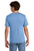 Port & Company PC43 Mens Short Sleeve Crewneck T-Shirt Carolina Blue Model Back