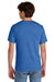 Port & Company PC43 Mens Short Sleeve Crewneck T-Shirt Heather Royal Blue Model Back