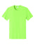 Port & Company PC43 Mens Short Sleeve Crewneck T-Shirt Neon Green Flat Front