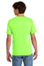 Port & Company PC43 Mens Short Sleeve Crewneck T-Shirt Neon Green Model Back