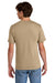 Port & Company PC43 Mens Short Sleeve Crewneck T-Shirt Sand Brown Model Back