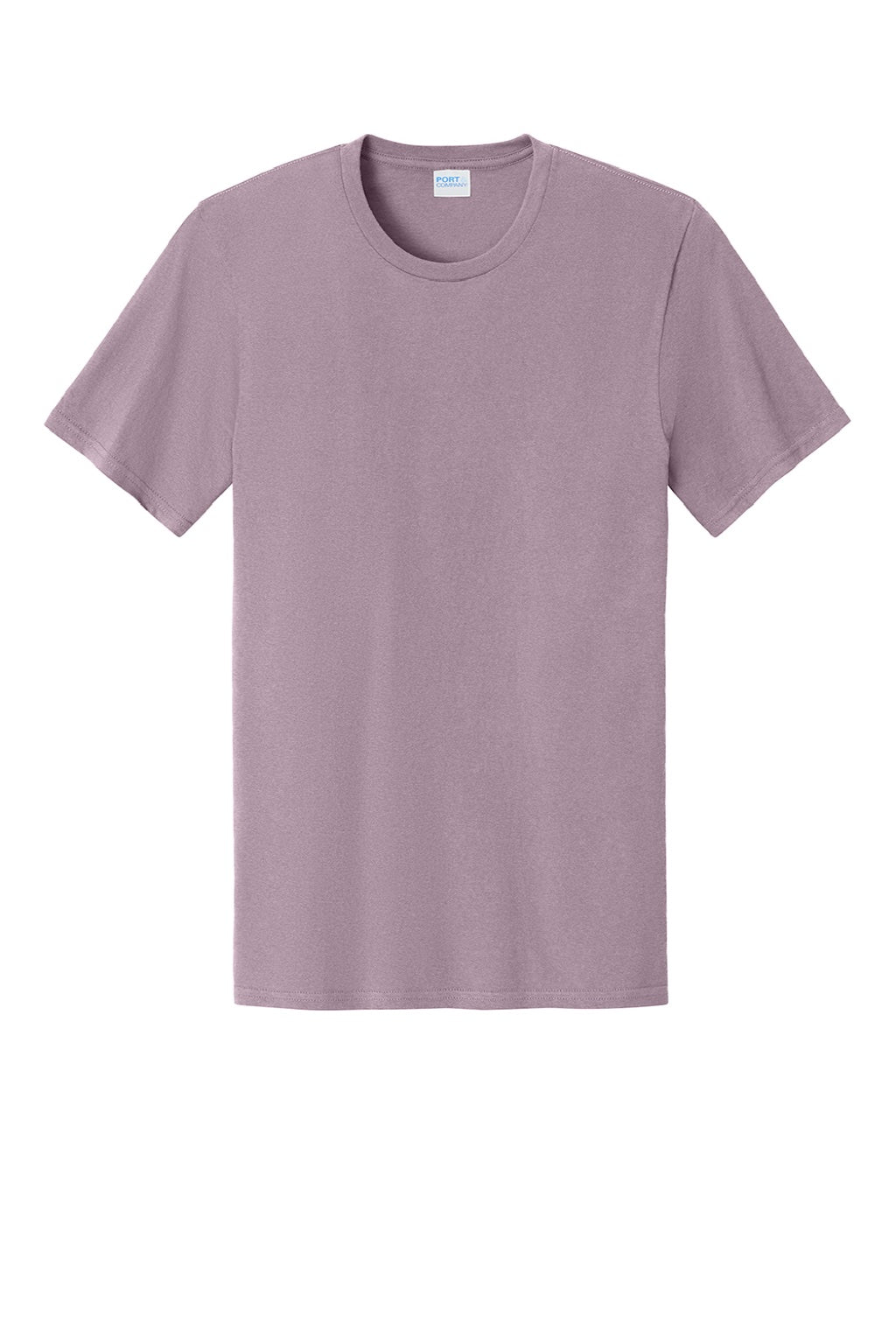 Port & Company PC43 Mens Short Sleeve Crewneck T-Shirt Smoky Amethyst Purple Flat Front