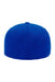 Flexfit Hats 6297F Mens Stretch Fit Hat Royal Blue Flat Back