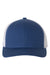 Yupoong Hats 6606 Mens Retro Snapback Trucker Hat Royal Blue/White Flat Front