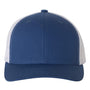 Yupoong Hats Mens Retro Snapback Trucker Hat - Royal Blue/White