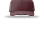 Richardson Hats Mens Laser Perf R-Flex Moisture Wicking Snapback Hat - Maroon