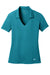 Nike 637165 Womens Dri-Fit Moisture Wicking Short Sleeve Polo Shirt Blustery Green Flat Front