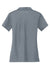 Nike 637165 Womens Dri-Fit Moisture Wicking Short Sleeve Polo Shirt Cool Grey Flat Back