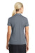 Nike 637165 Womens Dri-Fit Moisture Wicking Short Sleeve Polo Shirt Cool Grey Model Back