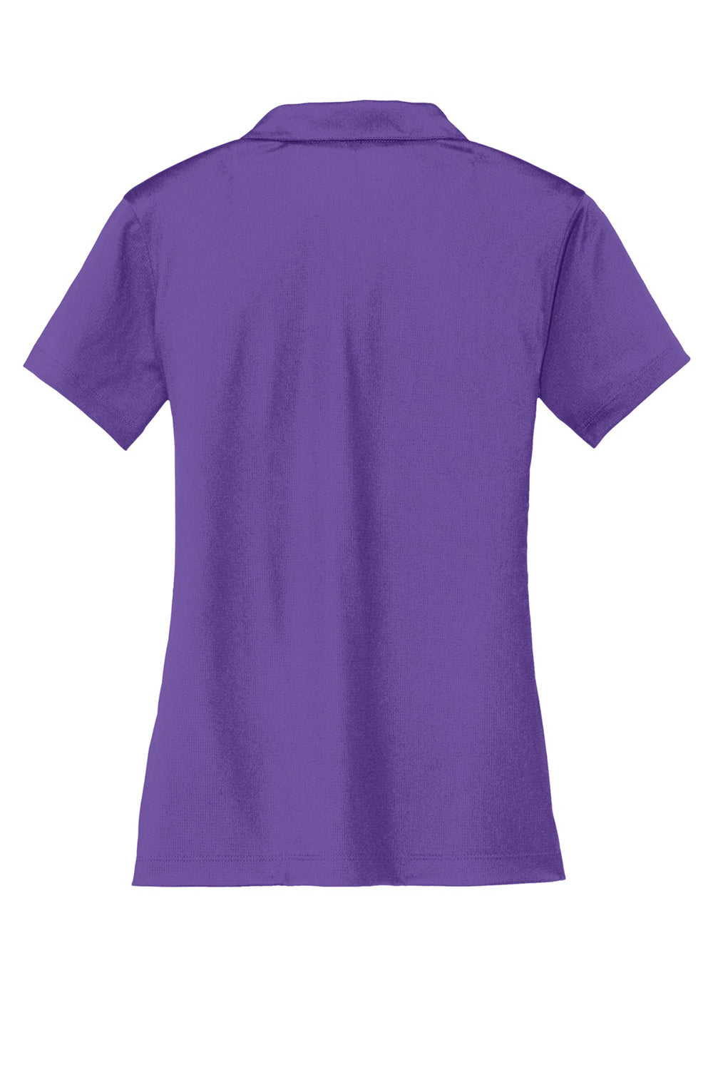 Nike 637165 Womens Dri-Fit Moisture Wicking Short Sleeve Polo Shirt Court Purple Flat Back