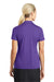 Nike 637165 Womens Dri-Fit Moisture Wicking Short Sleeve Polo Shirt Court Purple Model Back
