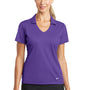 Nike Womens Dri-Fit Moisture Wicking Short Sleeve Polo Shirt - Court Purple