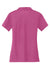 Nike 637165 Womens Dri-Fit Moisture Wicking Short Sleeve Polo Shirt Fire Pink Flat Back