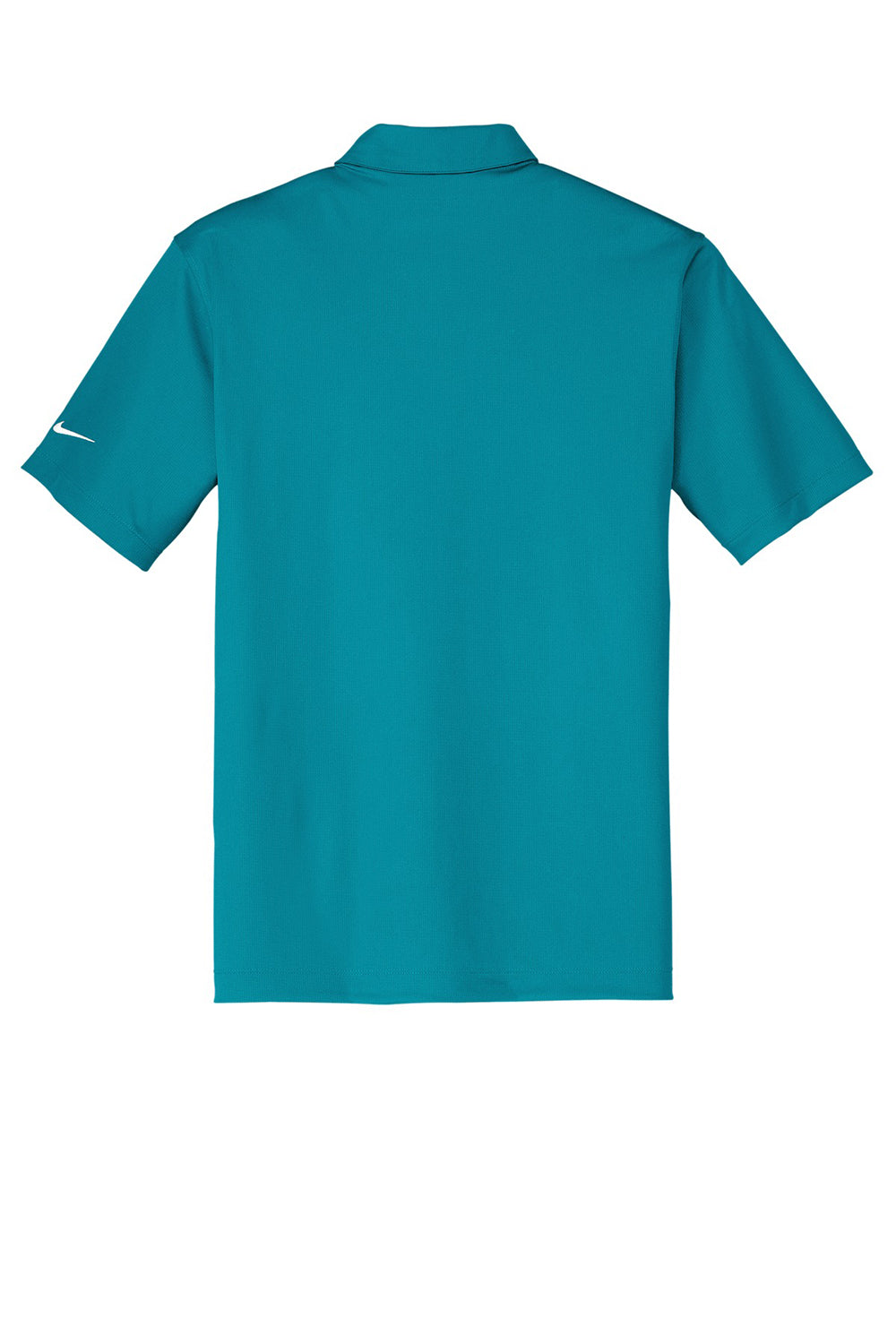 Nike 637167 Mens Dri-Fit Moisture Wicking Short Sleeve Polo Shirt Blustery Green Flat Back