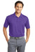 Nike 637167 Mens Dri-Fit Moisture Wicking Short Sleeve Polo Shirt Court Purple Model Front