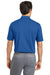 Nike 637167 Mens Dri-Fit Moisture Wicking Short Sleeve Polo Shirt Gym Blue Model Back