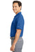 Nike 637167 Mens Dri-Fit Moisture Wicking Short Sleeve Polo Shirt Gym Blue Model Side