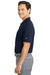 Nike 637167 Mens Dri-Fit Moisture Wicking Short Sleeve Polo Shirt Marine Blue Model Side