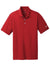 Nike 637167 Mens Dri-Fit Moisture Wicking Short Sleeve Polo Shirt University Red Flat Front