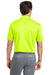 Nike 637167 Mens Dri-Fit Moisture Wicking Short Sleeve Polo Shirt Volt Green Model Back