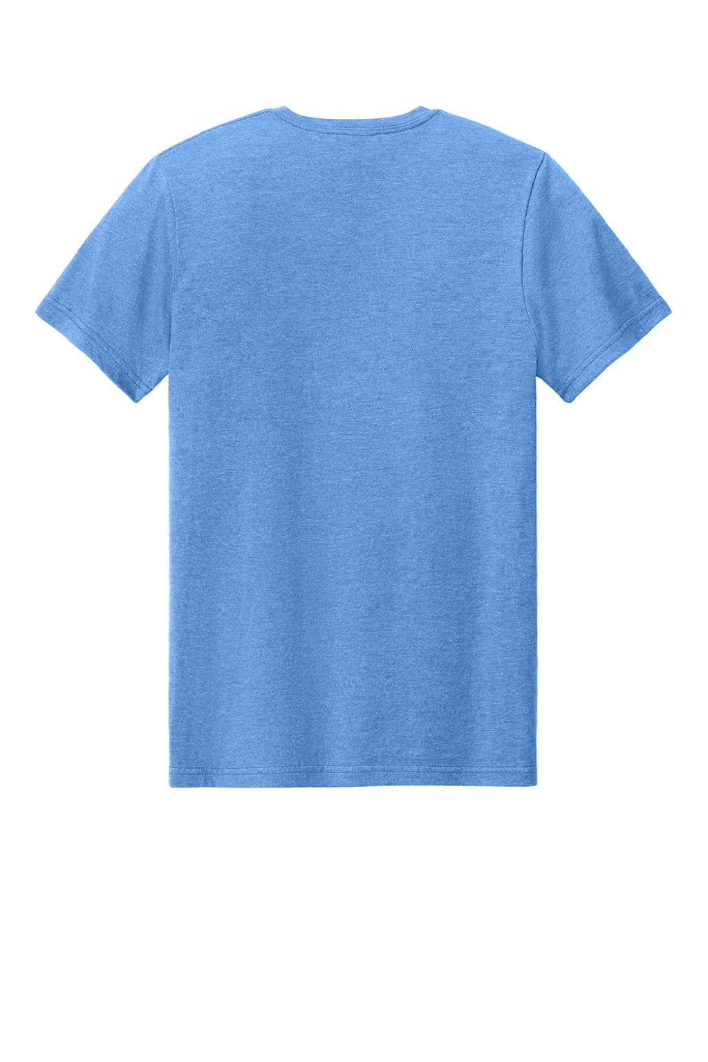Gildan 64000CVC Mens Softstyle CVC Short Sleeve Crewneck T-Shirt Carolina Blue Mist Flat Back