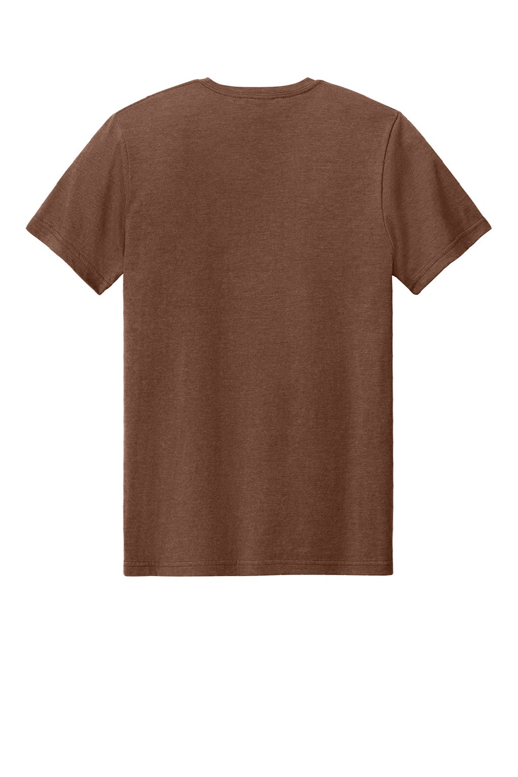 Gildan 64000CVC Mens Softstyle CVC Short Sleeve Crewneck T-Shirt Cocoa Brown Mist Flat Back