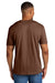 Gildan 64000CVC Mens Softstyle CVC Short Sleeve Crewneck T-Shirt Cocoa Brown Mist Model Back