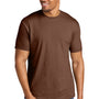 Gildan Mens Softstyle CVC Short Sleeve Crewneck T-Shirt - Cocoa Brown Mist - NEW