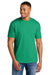 Gildan 64000CVC Mens Softstyle CVC Short Sleeve Crewneck T-Shirt Kelly Green Mist Model Front