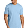 Gildan Mens Softstyle CVC Short Sleeve Crewneck T-Shirt - Light Blue Mist - NEW