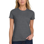 Gildan Womens Softstyle Short Sleeve Crewneck T-Shirt - Heather Graphite Grey