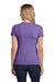 Gildan 64000L Womens Softstyle Short Sleeve Crewneck T-Shirt Heather Purple Model Back