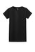 Gildan 64000L Womens Softstyle Short Sleeve Crewneck T-Shirt Black Flat Front