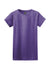 Gildan 64000L Womens Softstyle Short Sleeve Crewneck T-Shirt Heather Purple Flat Front