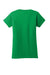 Gildan 64000L Womens Softstyle Short Sleeve Crewneck T-Shirt Irish Green Flat Back