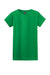 Gildan 64000L Womens Softstyle Short Sleeve Crewneck T-Shirt Irish Green Flat Front