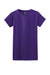 Gildan 64000L Womens Softstyle Short Sleeve Crewneck T-Shirt Purple Flat Front