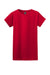 Gildan 64000L Womens Softstyle Short Sleeve Crewneck T-Shirt Red Flat Front