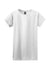 Gildan 64000L Womens Softstyle Short Sleeve Crewneck T-Shirt White Flat Front
