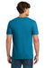 Gildan 64000 Mens Softstyle Short Sleeve Crewneck T-Shirt Antique Sapphire Blue Model Back