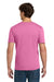 Gildan 64000 Mens Softstyle Short Sleeve Crewneck T-Shirt Azalea Pink Model Back