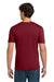 Gildan 64000 Mens Softstyle Short Sleeve Crewneck T-Shirt Cardinal Red Model Back