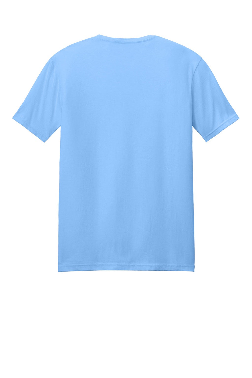 Gildan 64000 Mens Softstyle Short Sleeve Crewneck T-Shirt Carolina Blue Flat Back