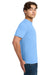 Gildan 64000 Mens Softstyle Short Sleeve Crewneck T-Shirt Carolina Blue Model Side