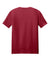 Gildan 64000 Mens Softstyle Short Sleeve Crewneck T-Shirt Cherry Red Flat Back