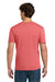 Gildan 64000 Mens Softstyle Short Sleeve Crewneck T-Shirt Coral Silk Model Back