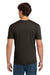 Gildan 64000 Mens Softstyle Short Sleeve Crewneck T-Shirt Dark Chocolate Brown Model Back