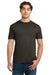 Gildan 64000 Mens Softstyle Short Sleeve Crewneck T-Shirt Dark Chocolate Brown Model Front