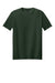 Gildan 64000 Mens Softstyle Short Sleeve Crewneck T-Shirt Forest Green Flat Front